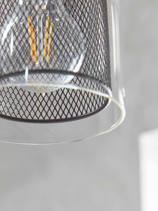 Four Mesh Pendant Lights
