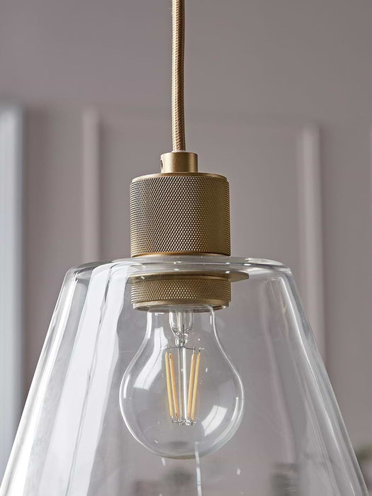 Glass Tapered Pendant