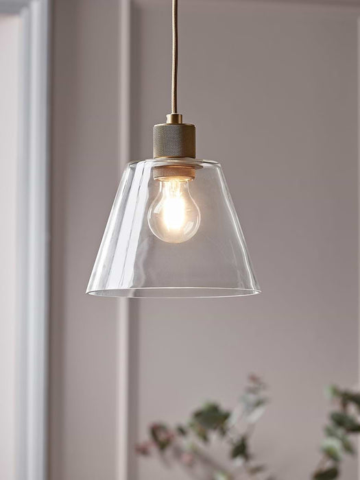 Glass Tapered Pendant