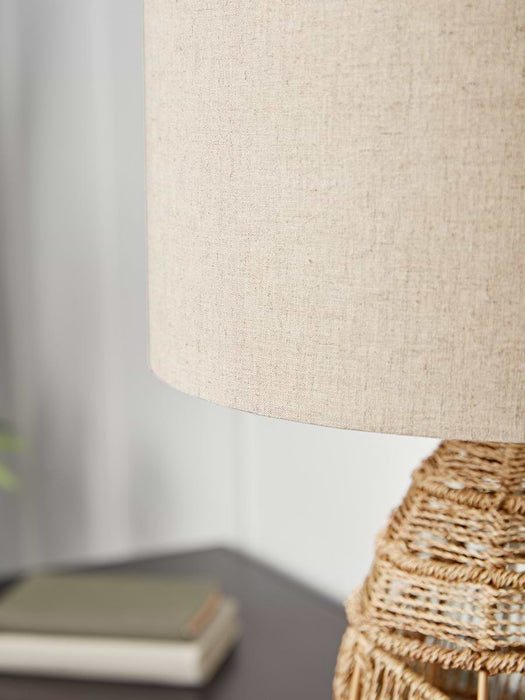 Rattan Table Lamp