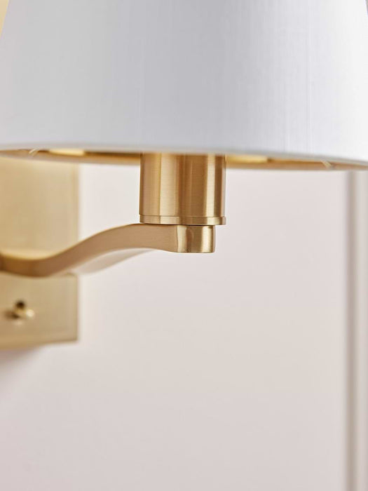 Brushed Gold Wall Light