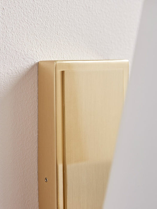 Brushed Gold Wall Light