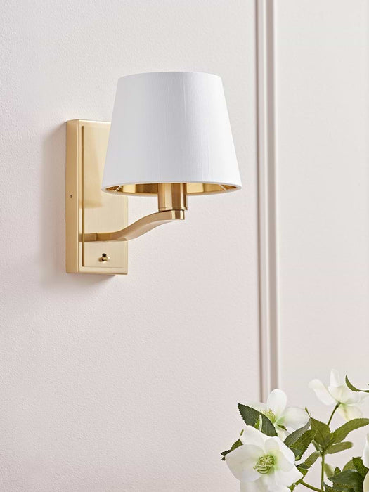 Brushed Gold Wall Light