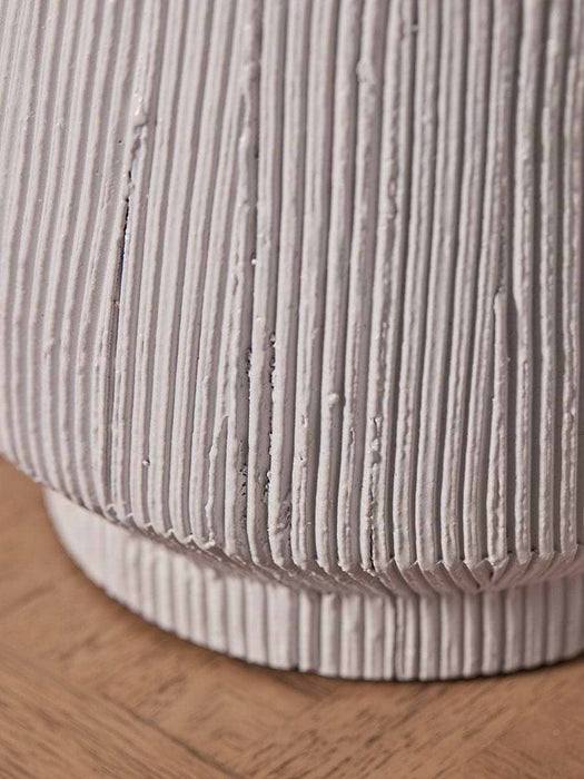Textured Fluted Table Lamp