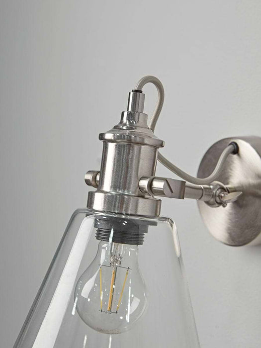 Cone Glass Wall Light