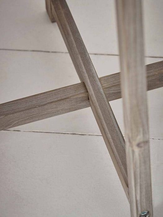Grey Washed Floor Lamp