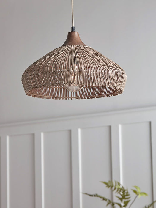 Tapered Bamboo Pendant