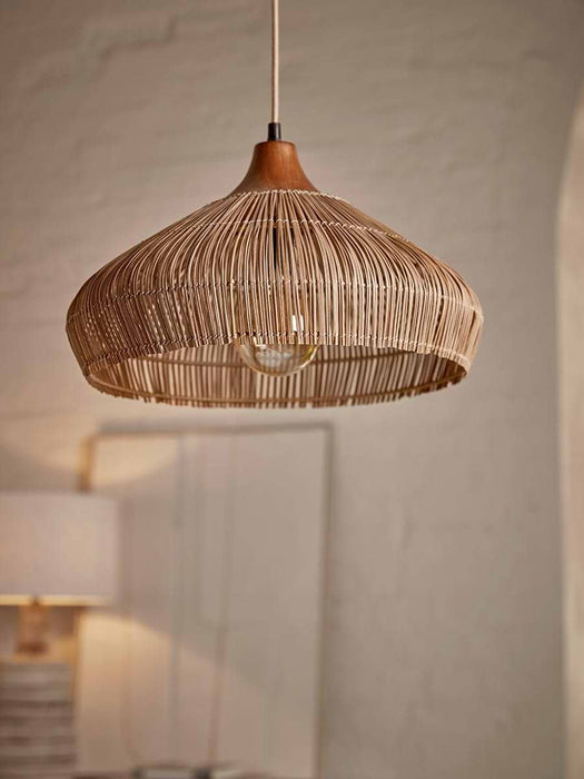 Tapered Bamboo Pendant