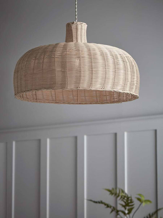 Rattan Dome Shade