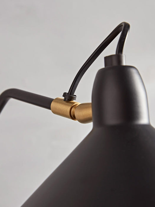 Black & Brass Wall Light