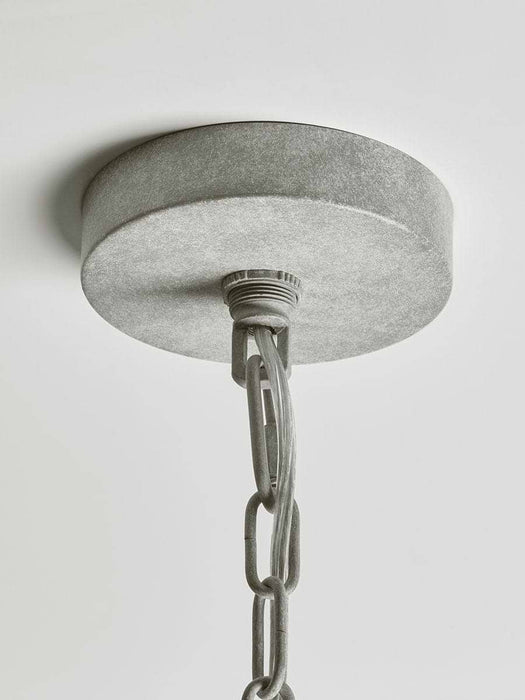 Metal Beaded Chandelier