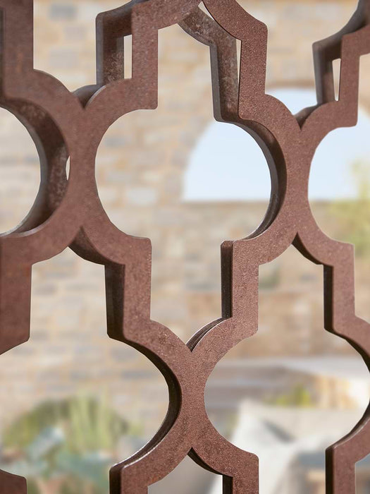 Outdoor Trellis Mirror