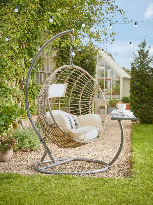Hanging Chair Side Table - Grey