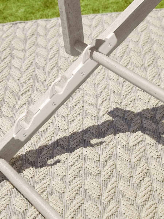 Ravenna Single Deckchair - Grey