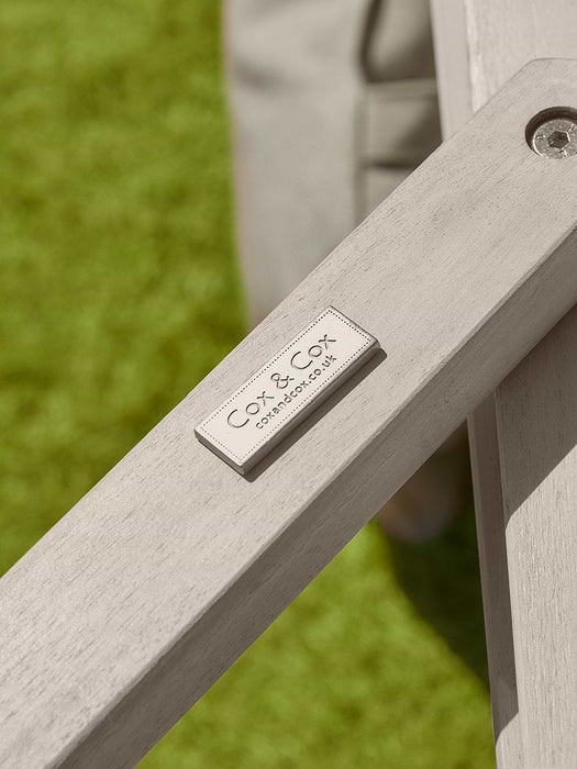 Ravenna Single Deckchair - Grey