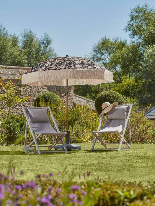 Floral Fringed Parasol