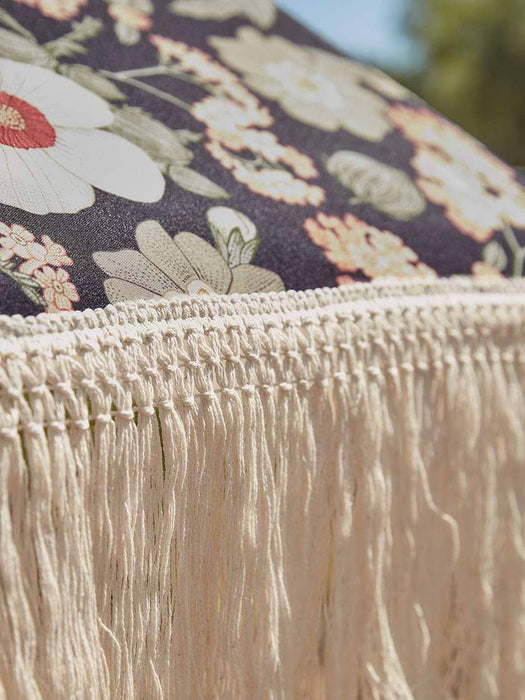 Floral Fringed Parasol