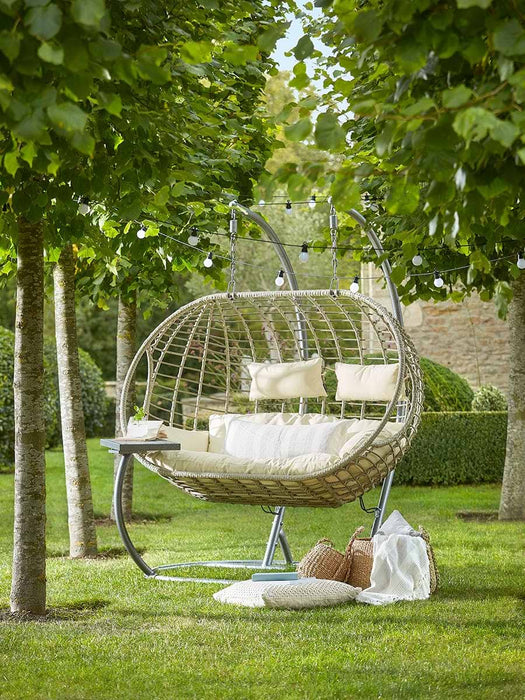 Hanging Chair Side Table - Grey