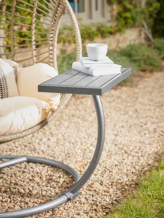 Hanging Chair Side Table - Grey