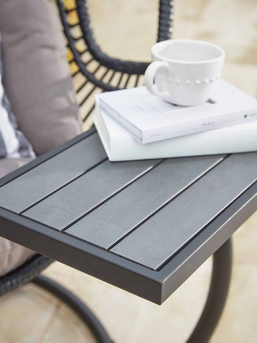 Hanging Chair Side Table - Black