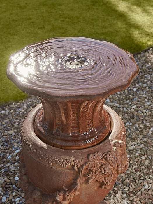 Grecian Style Urn Light Up Water Feature