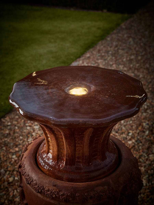 Grecian Style Urn Light Up Water Feature