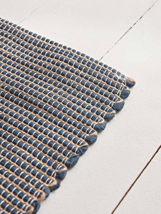 Navy Weaved Runner