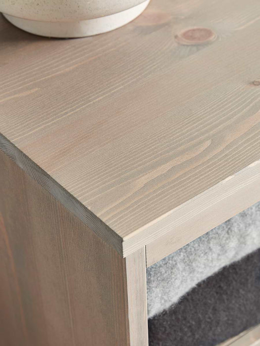 Greywashed Pine Box Unit