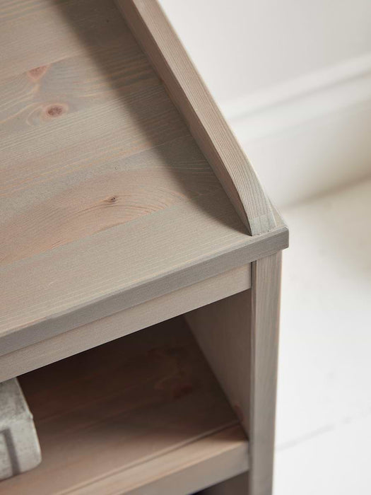 Greywashed Pine Storage Bench