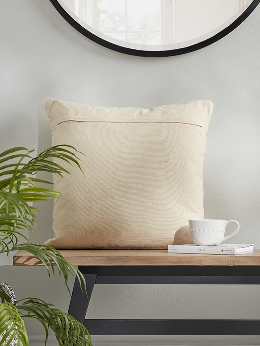 Diamond Knitted Cushion
