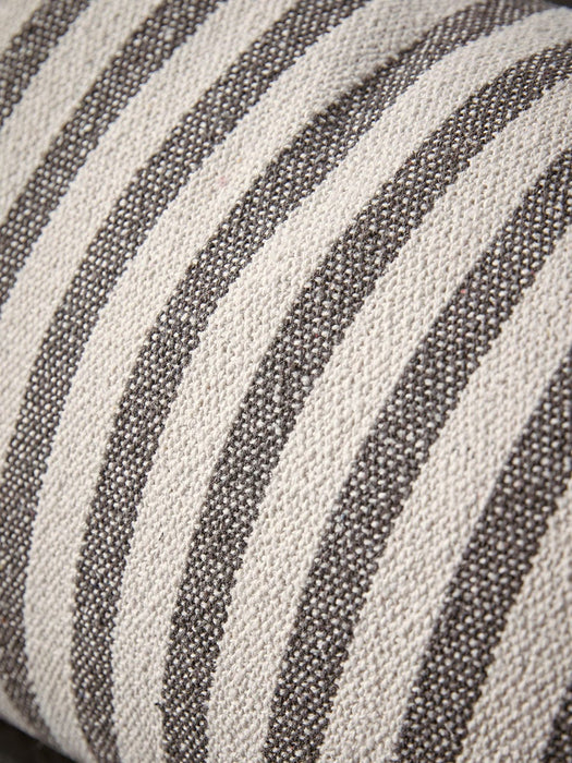 Monochrome Striped Cushion