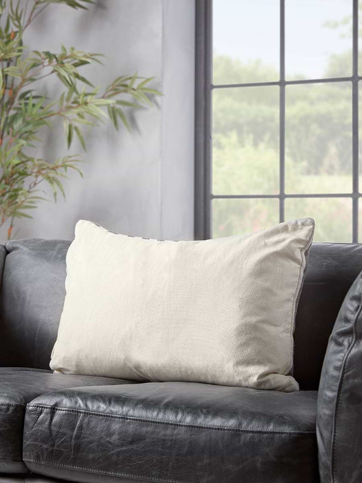 Monochrome Striped Cushion