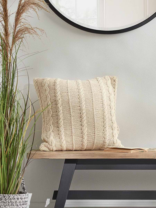 Cable Knitted Cushion