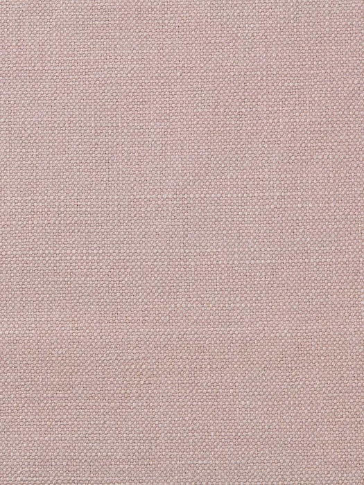 Dora Buttoned Ottoman - Mallow Linen Cotton Blend
