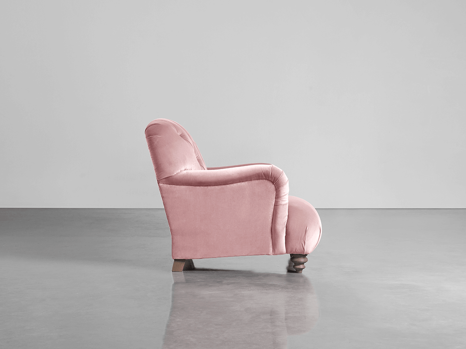 Margeaux Armchair - Blush Velvet