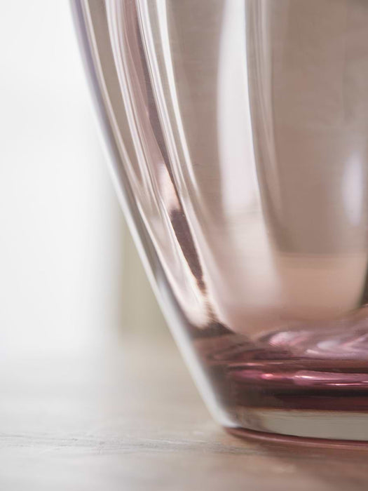 Blush Scalloped Edge Vase