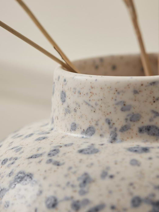 Speckled Blue Vase