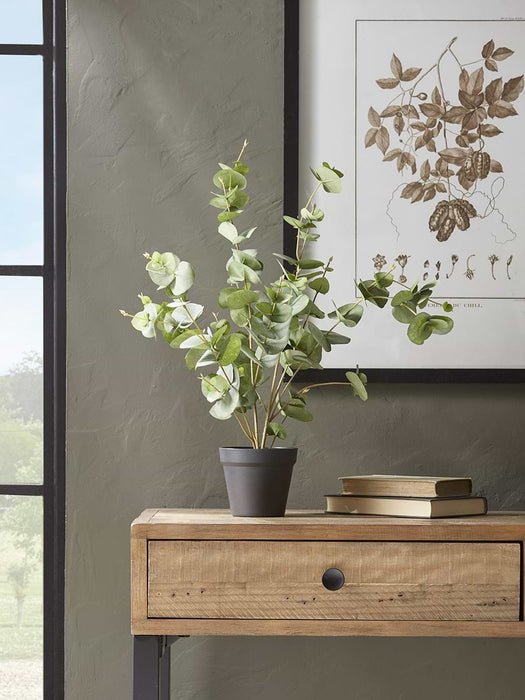 Faux Potted Eucalyptus - Small