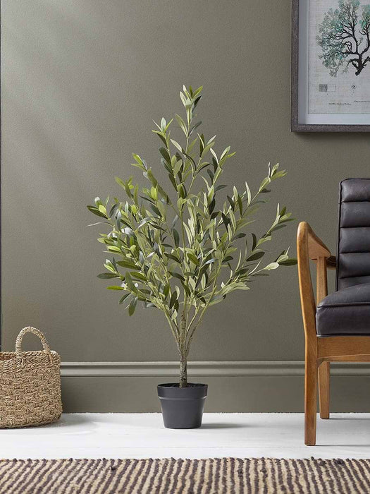 Faux Potted Olive Tree - Small