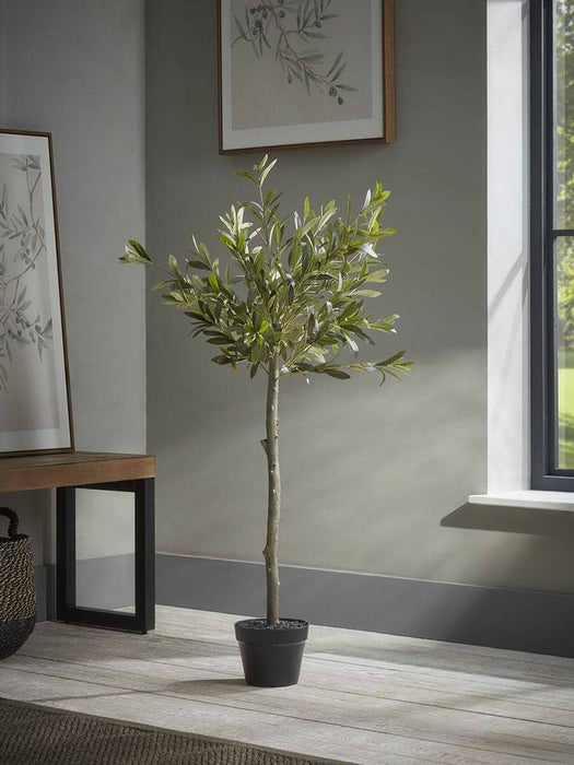 Faux Potted Olive Tree - Large