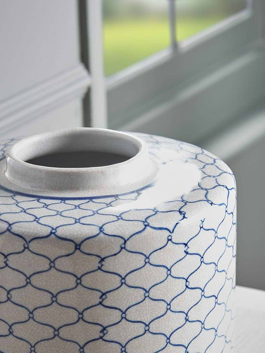 Blue Maroq Ginger Jar
