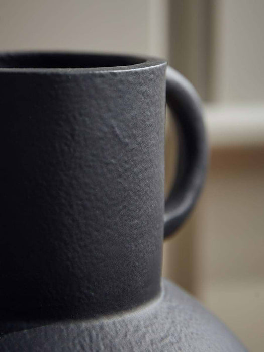 Black Handled Vase