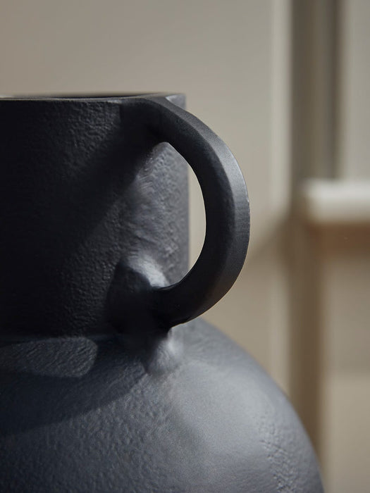 Black Handled Vase