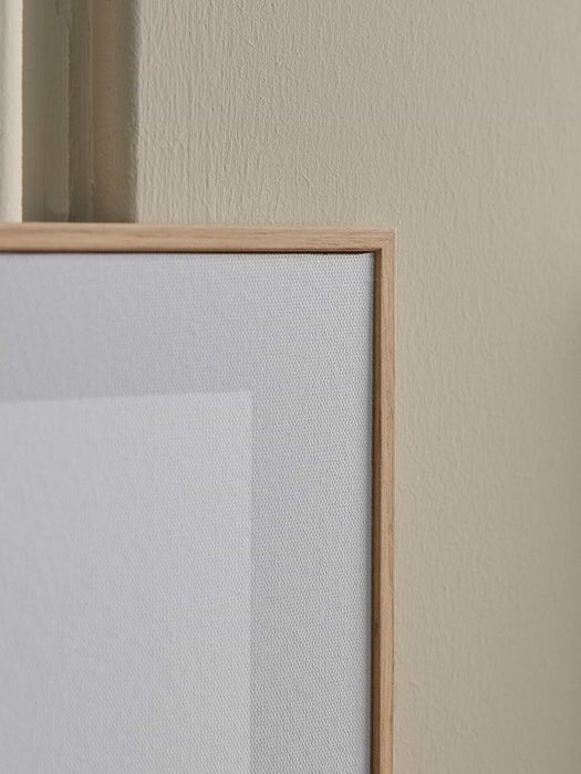 Two Abstract Neutral Framed Prints
