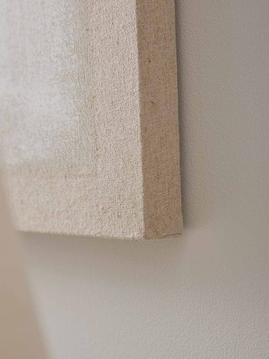 Layered Neutral Stripe Canvas