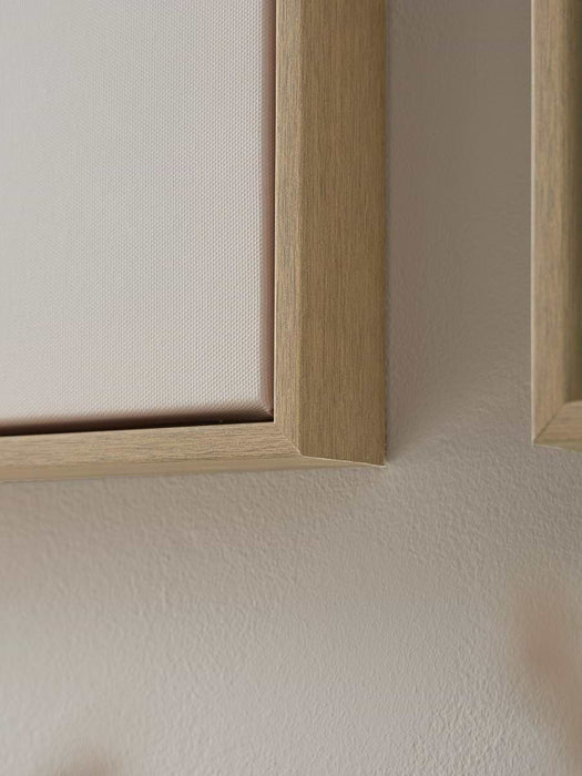 Three Framed Fern Canvases