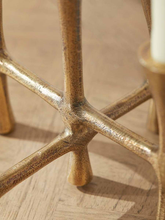 Brass Finish Candelabra