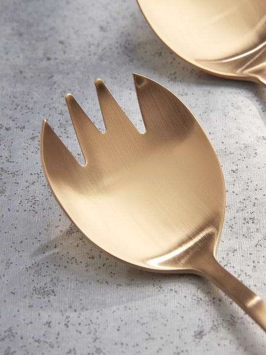 Gold Serving Spoons
