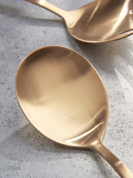 Gold Serving Spoons