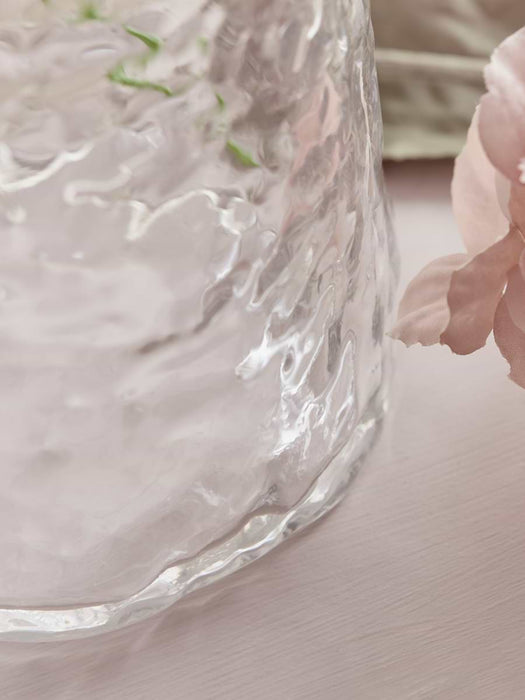 Textured Glass Vase - Small
